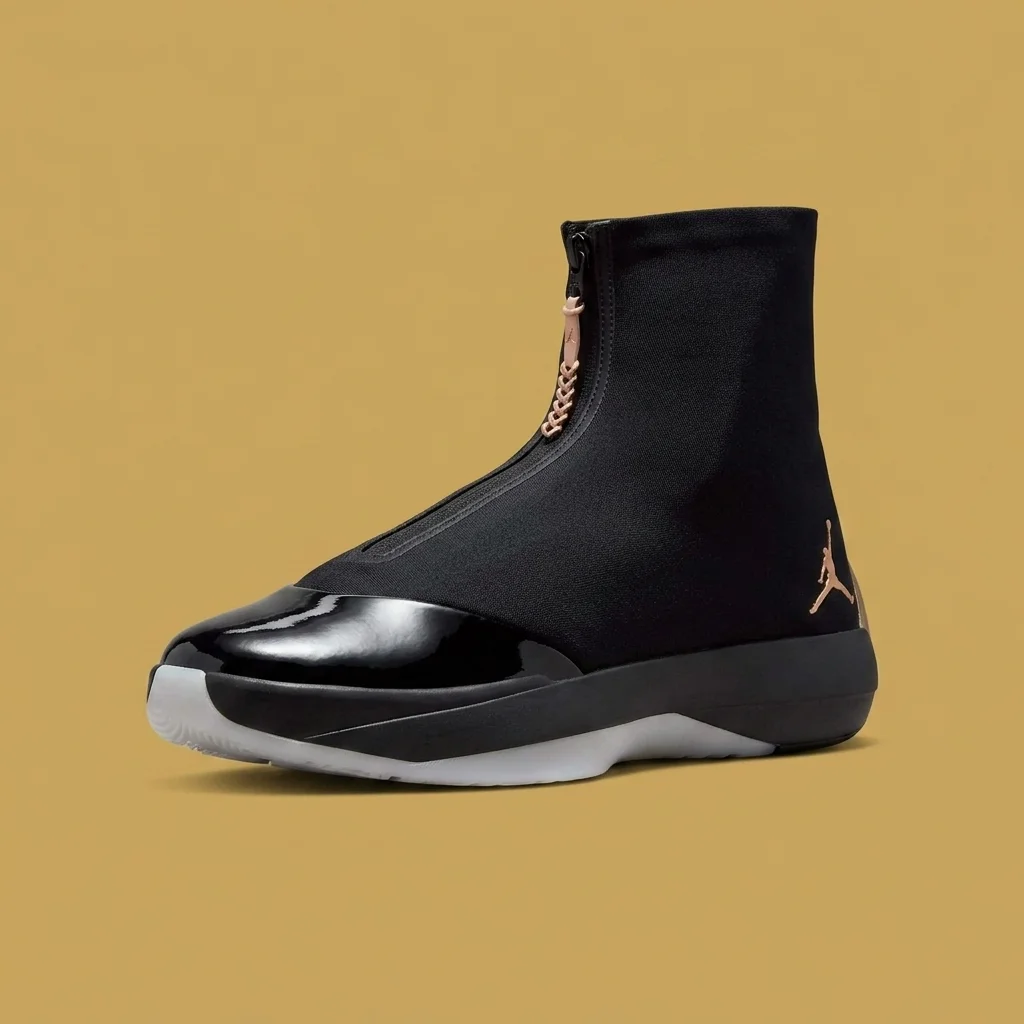 Air Jordan 4028 Black Metallic Gold