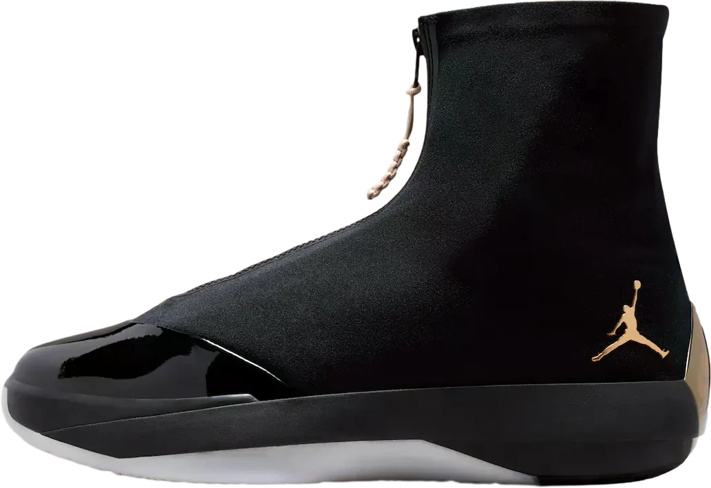 Air Jordan 4028 Black / Metallic Gold