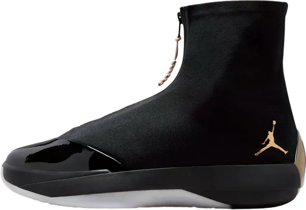 Air Jordan 4028 Black / Metallic Gold