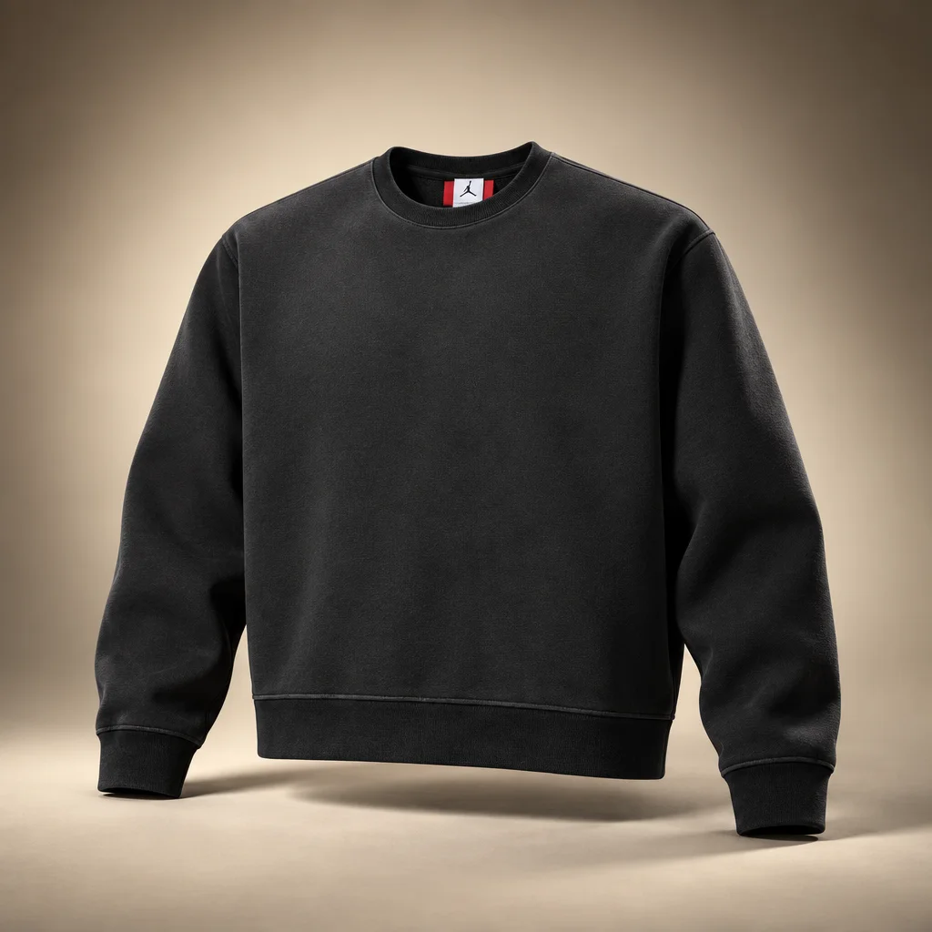 Jordan In1House Crop Crewneck - Black