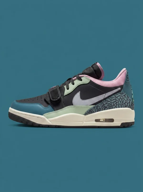 Jordan Legacy 312 Low Anthracite / Iced Jade