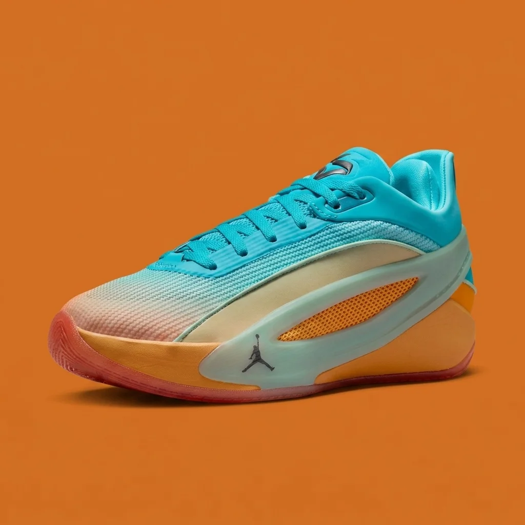 Jordan Luka 5 Turqouise / Orange