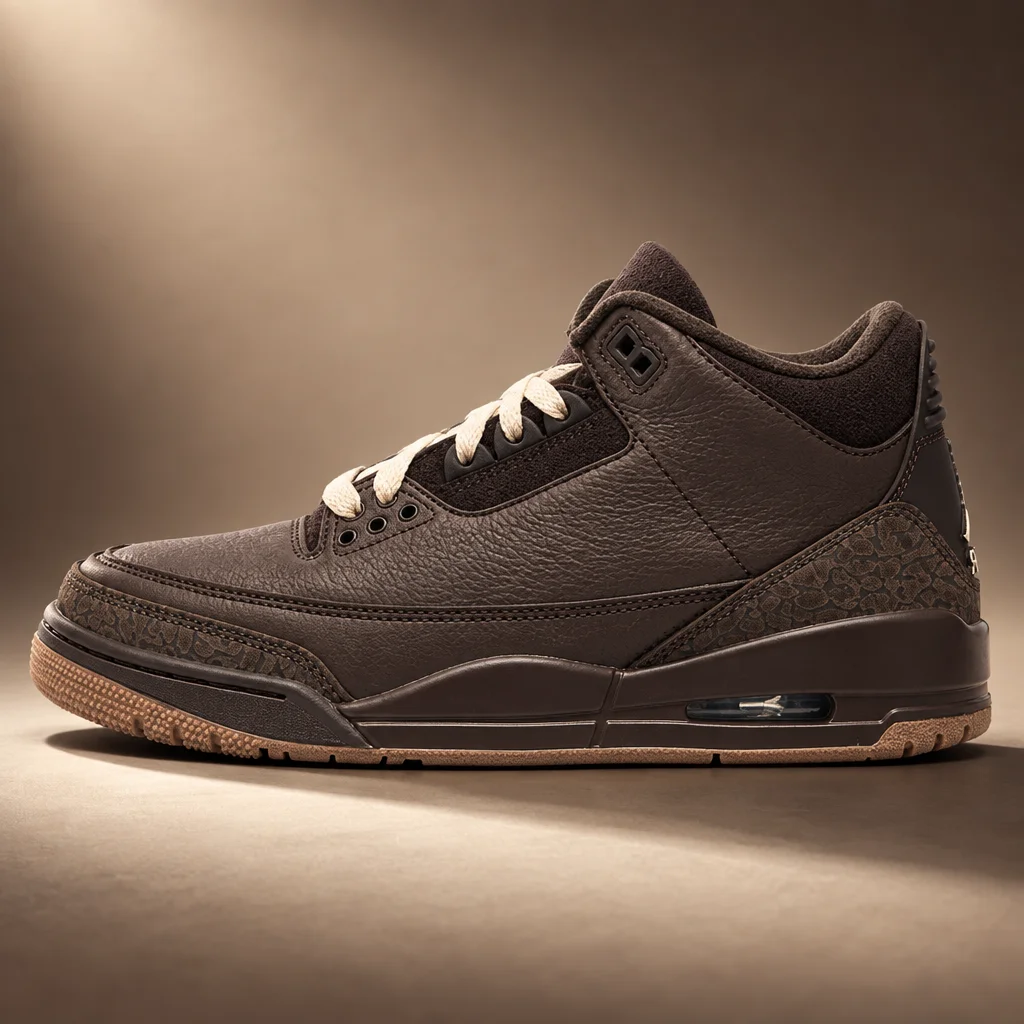 Jordan Retro 3 Velvet Brown/Multi