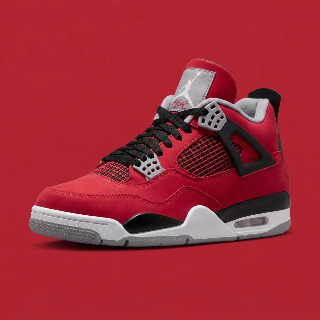 Jordan Retro 4 Red/Black/Grey