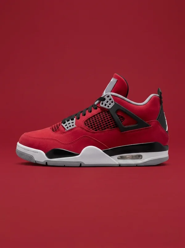 Jordan Retro 4 Red/White/Grey