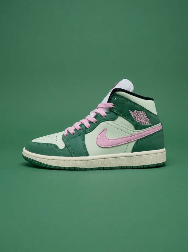 Women's Air Jordan Retro 1 Mid SE Casual Shoes