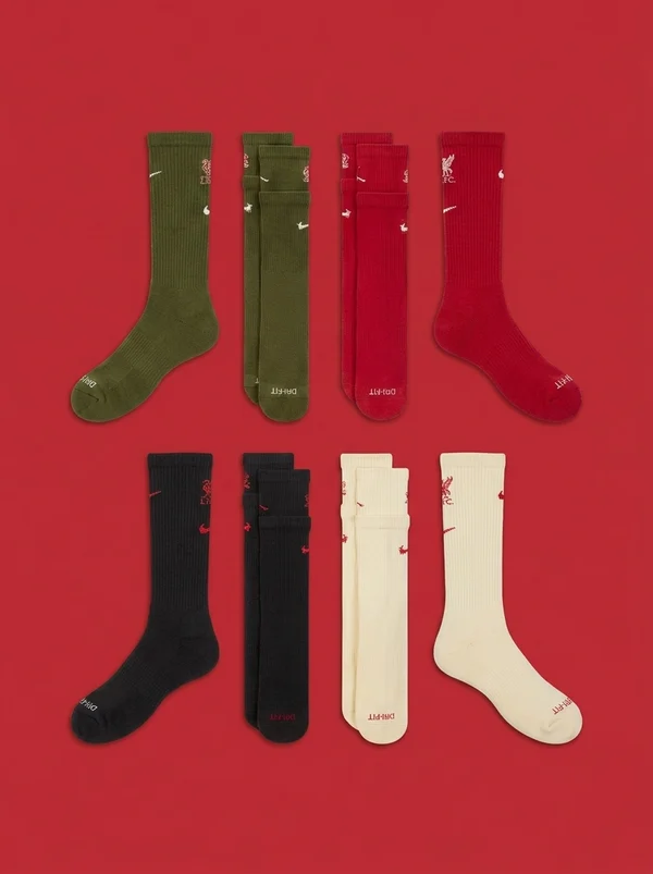 Jordan x Teyana Taylor Everyday Plus Cushioned Crew Socks - Multi