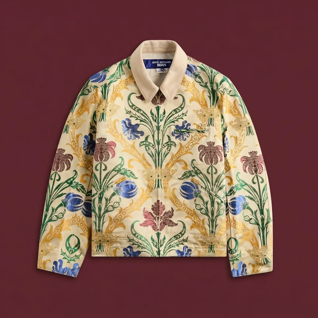 Junya Watanabe MAN Jacket - Natural / Yellow / Green