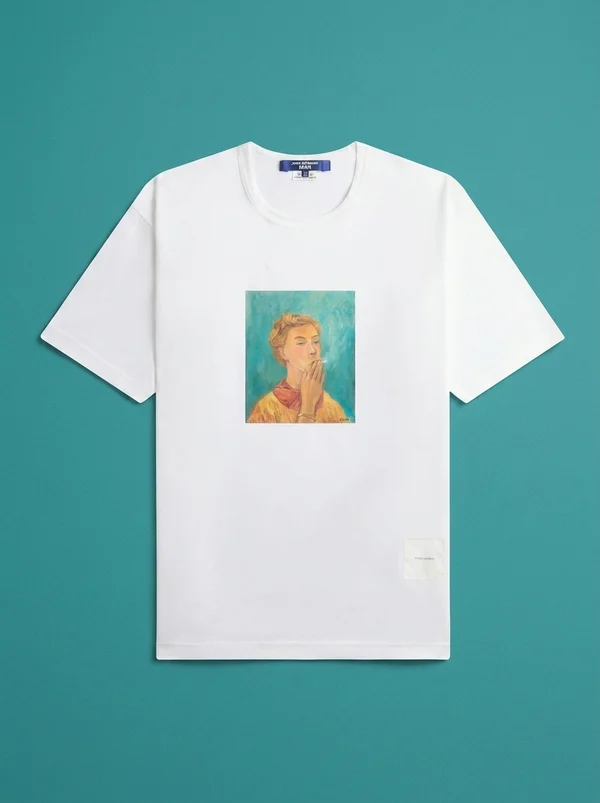 Junya Watanabe MAN Printed Tee - White