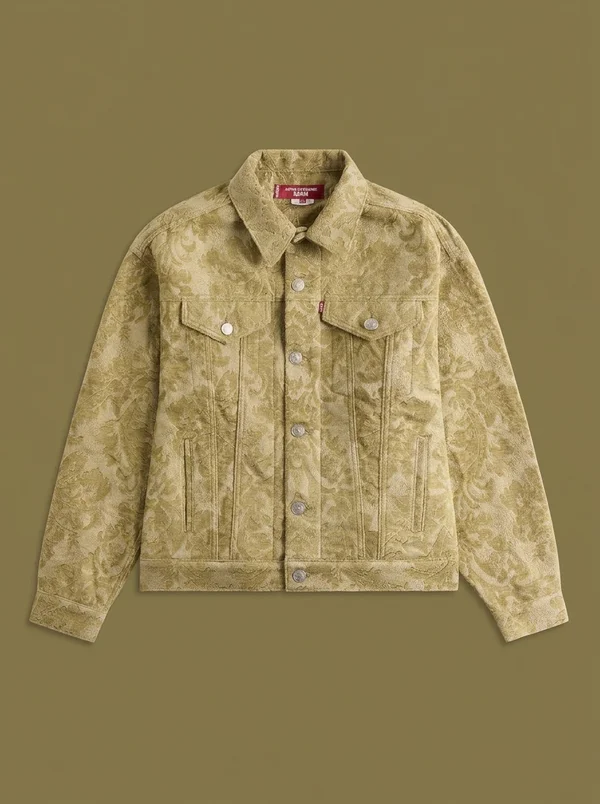 Junya Watanabe MAN x Levi's Jacquard Floral Jacket - Beige