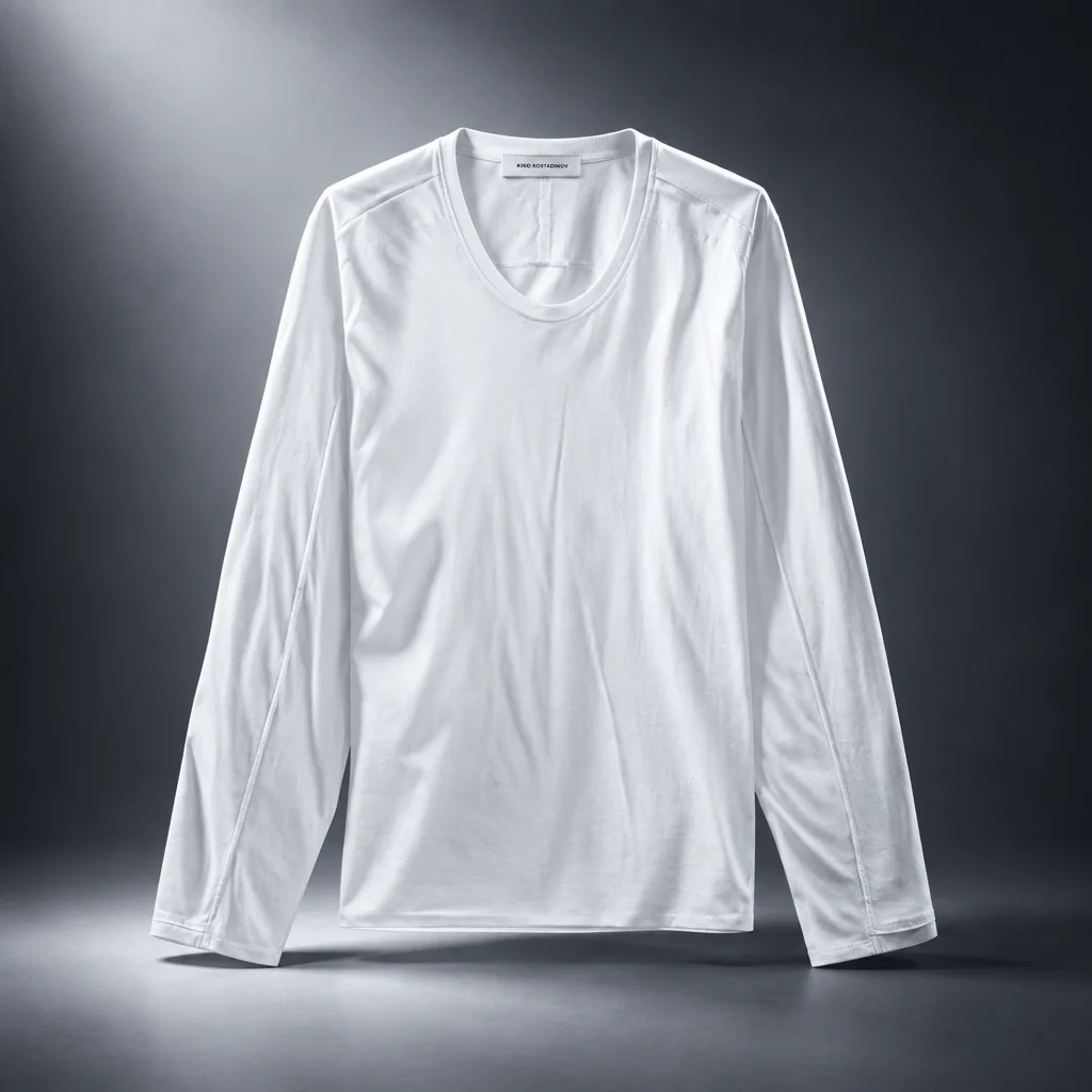 Kiko Kostadinov Astro Long Sleeve Top - White