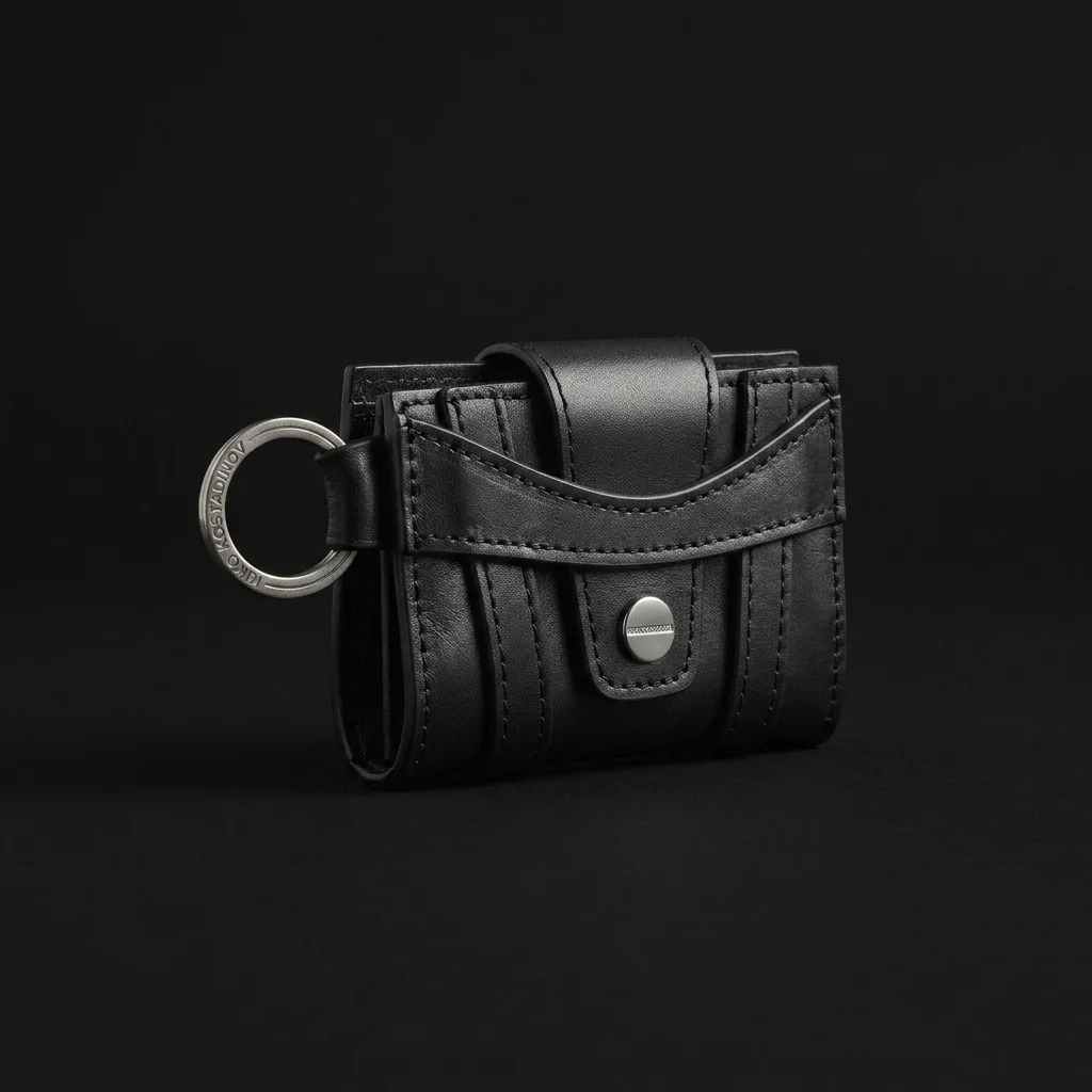 Kiko Kostadinov Orvos Card Case - Obsidian / Black