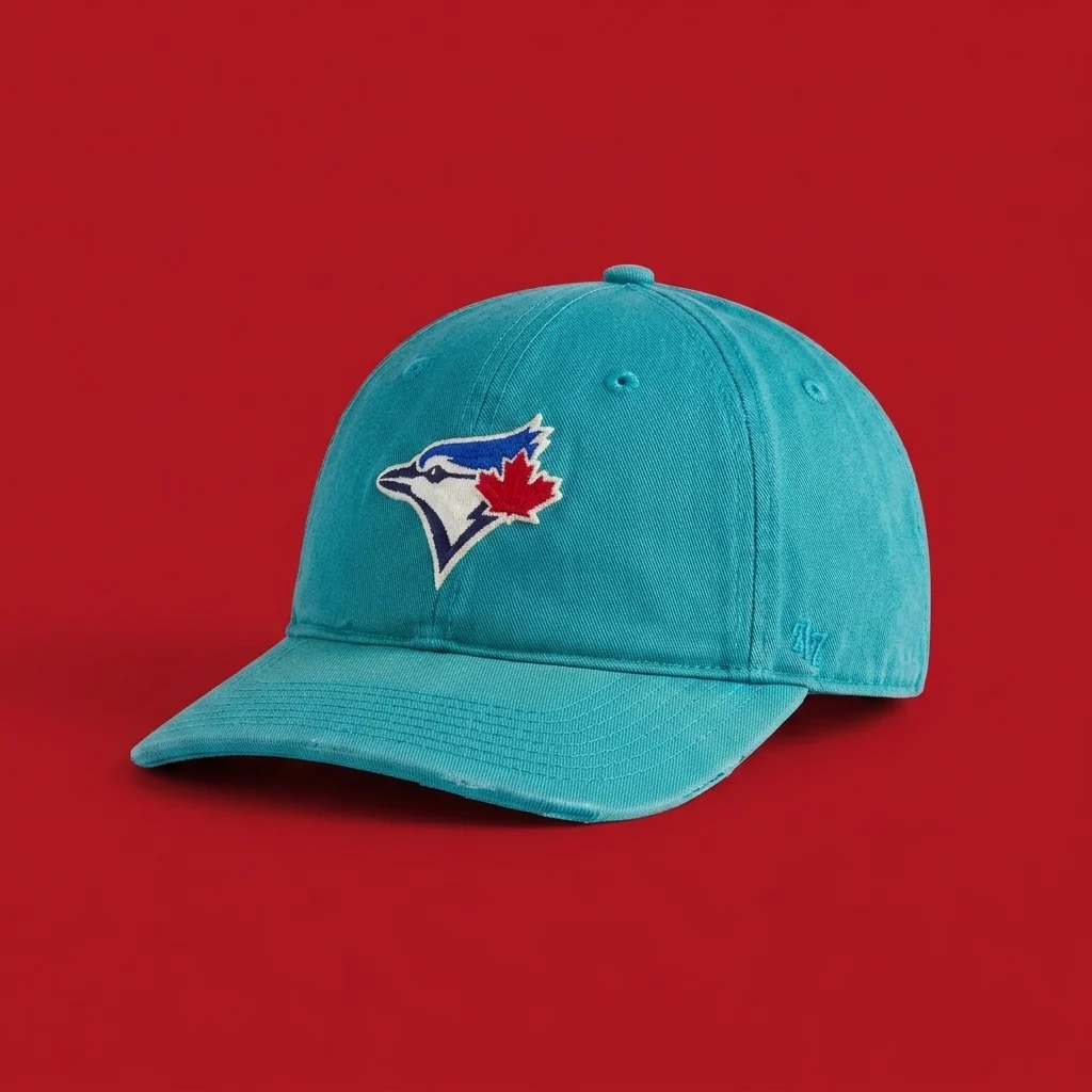 Kith & '47 for the MLB Toronto Blue Jays Washed Franchise LS Cap - League