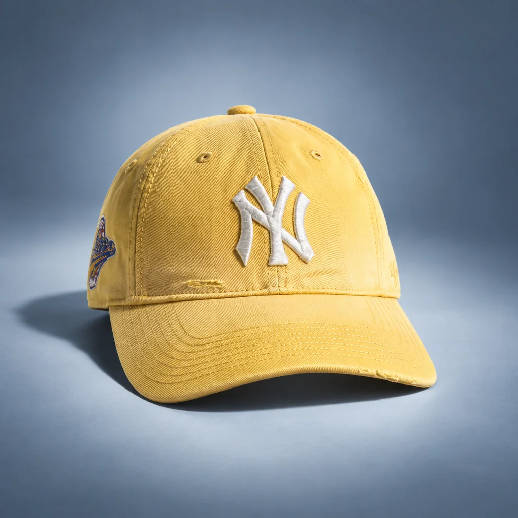 Kith & '47 for the New York Yankees Sun Faded Franchise LS Cap - Buzz