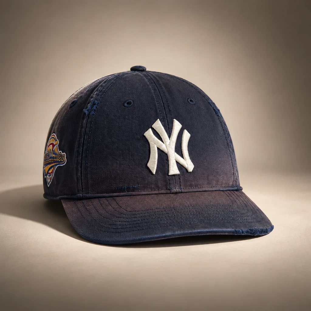 Kith & '47 for the New York Yankees Sun Faded Franchise LS Cap - Nocturnal