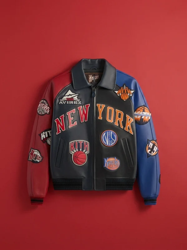 Kith & AVIREX for the New York Knicks Madison Square Garden Icon Jacket - Multi