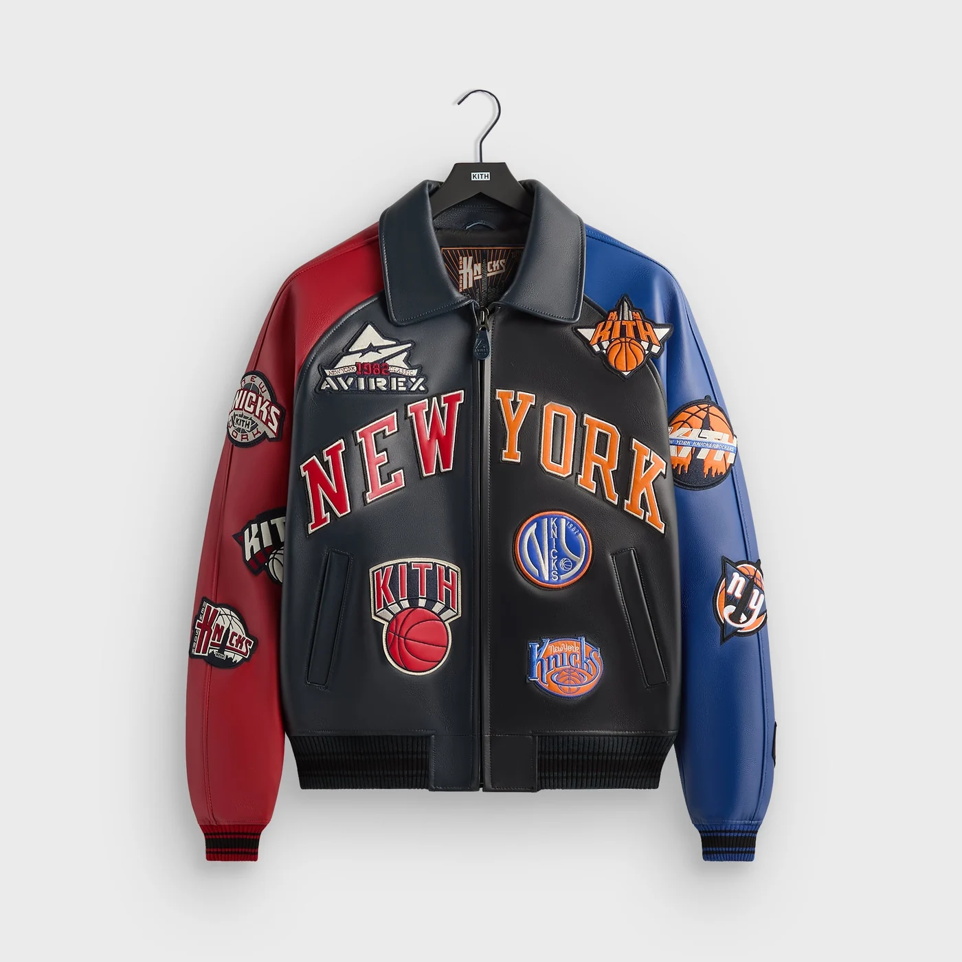 Kith & AVIREX for the New York Knicks Madison Square Garden Icon Jacket - Multi