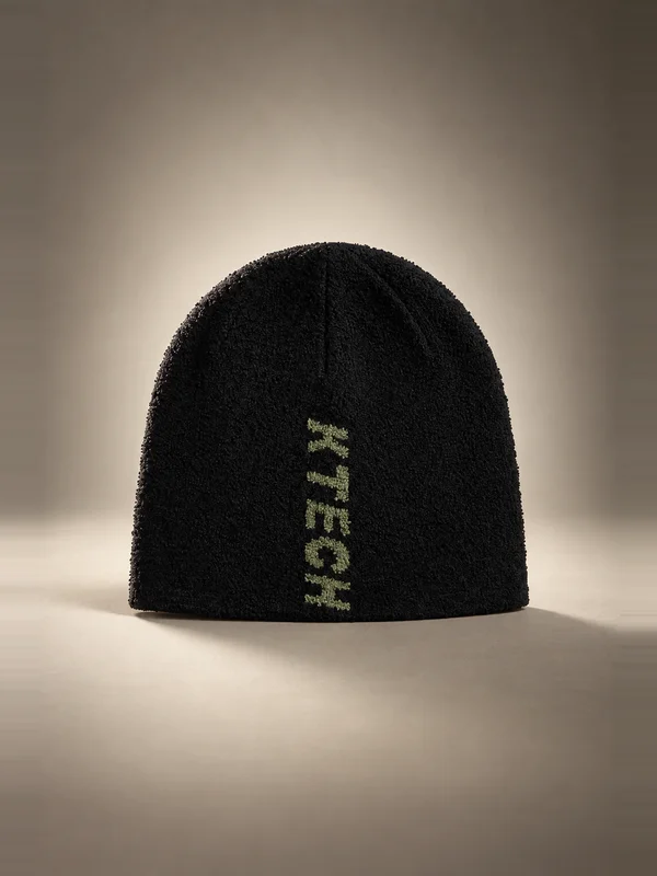 Kith Boucle Cuffless Beanie - Black