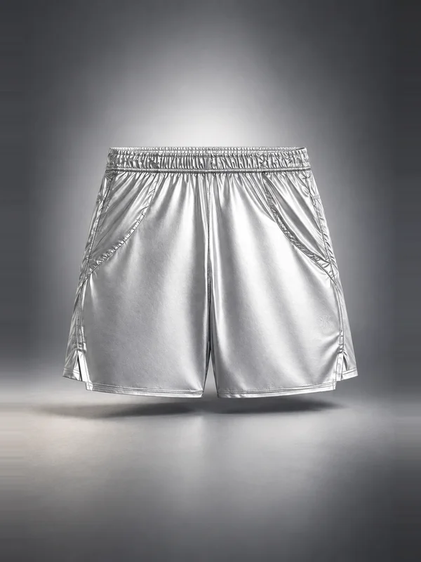 Kith Demas 5" Short - Silver