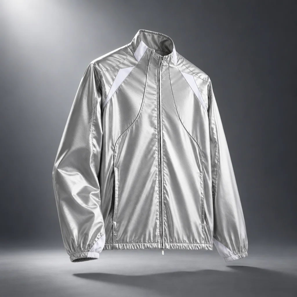Kith Eryx Track Jacket - Silver