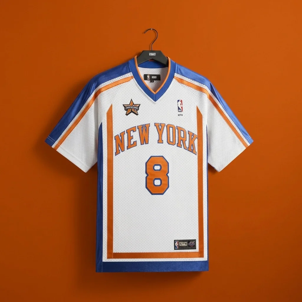 Kith for NBA All-Star New York Knicks Leon Shirt - White