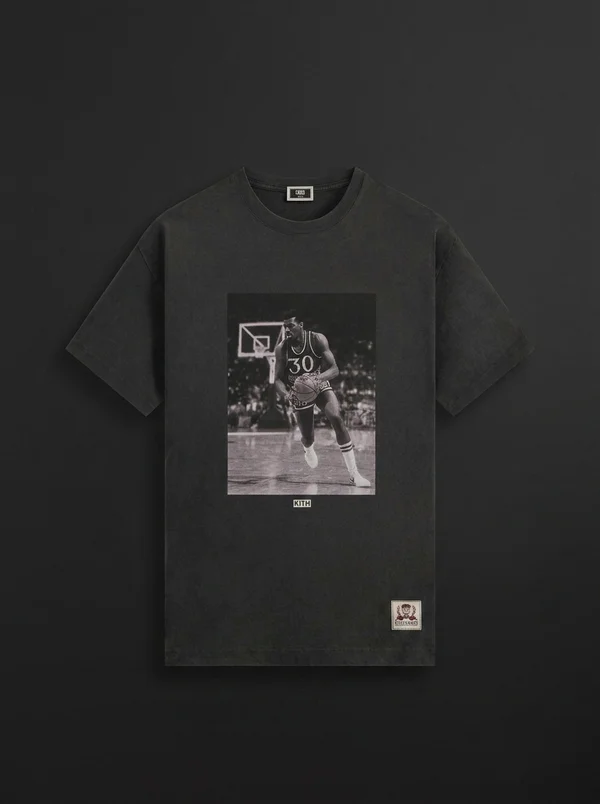 Kith for the New York Knicks Bernard King Vintage Jones Tee Black