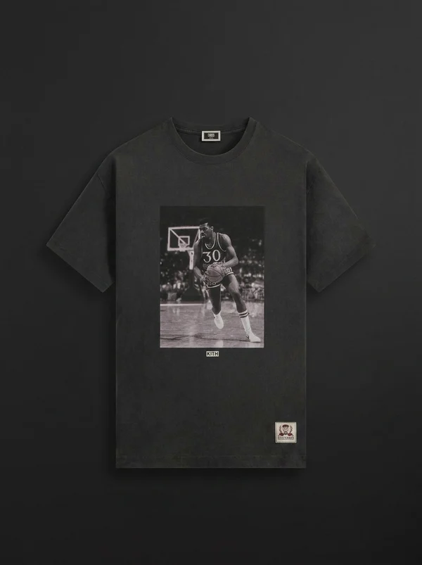 Kith for the New York Knicks Bernard King Vintage Jones Tee - Black