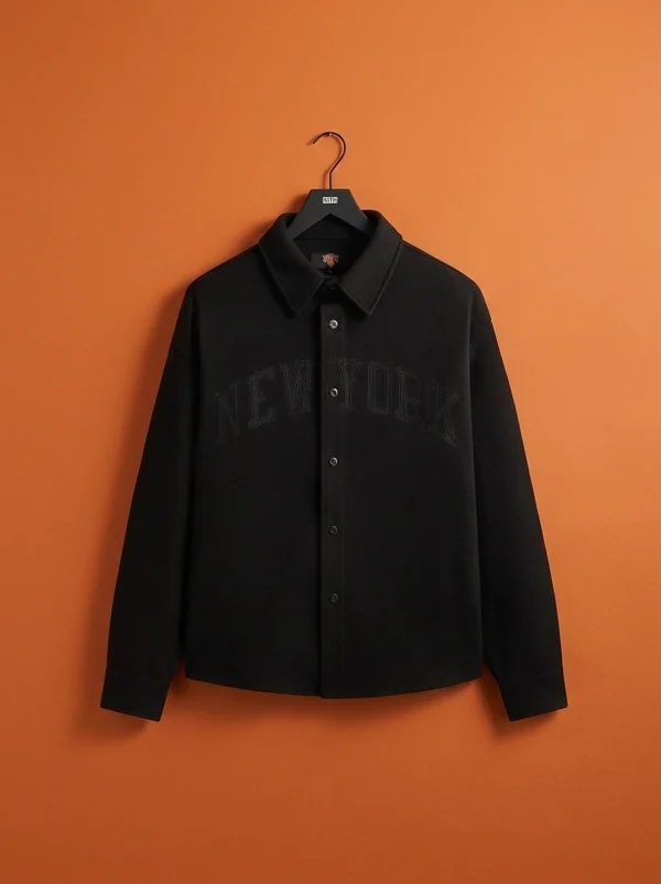 Kith for the New York Knicks Felted Apollo Shirt - Black