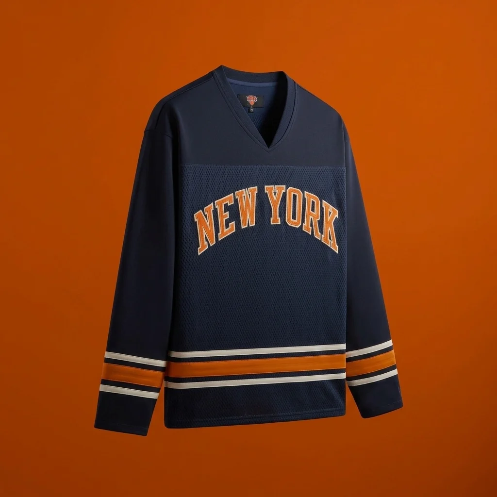 Kith for the New York Knicks Malik Long Sleeve - Nocturnal
