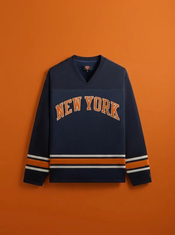 Kith for the New York Knicks Malik Long Sleeve - Nocturnal
