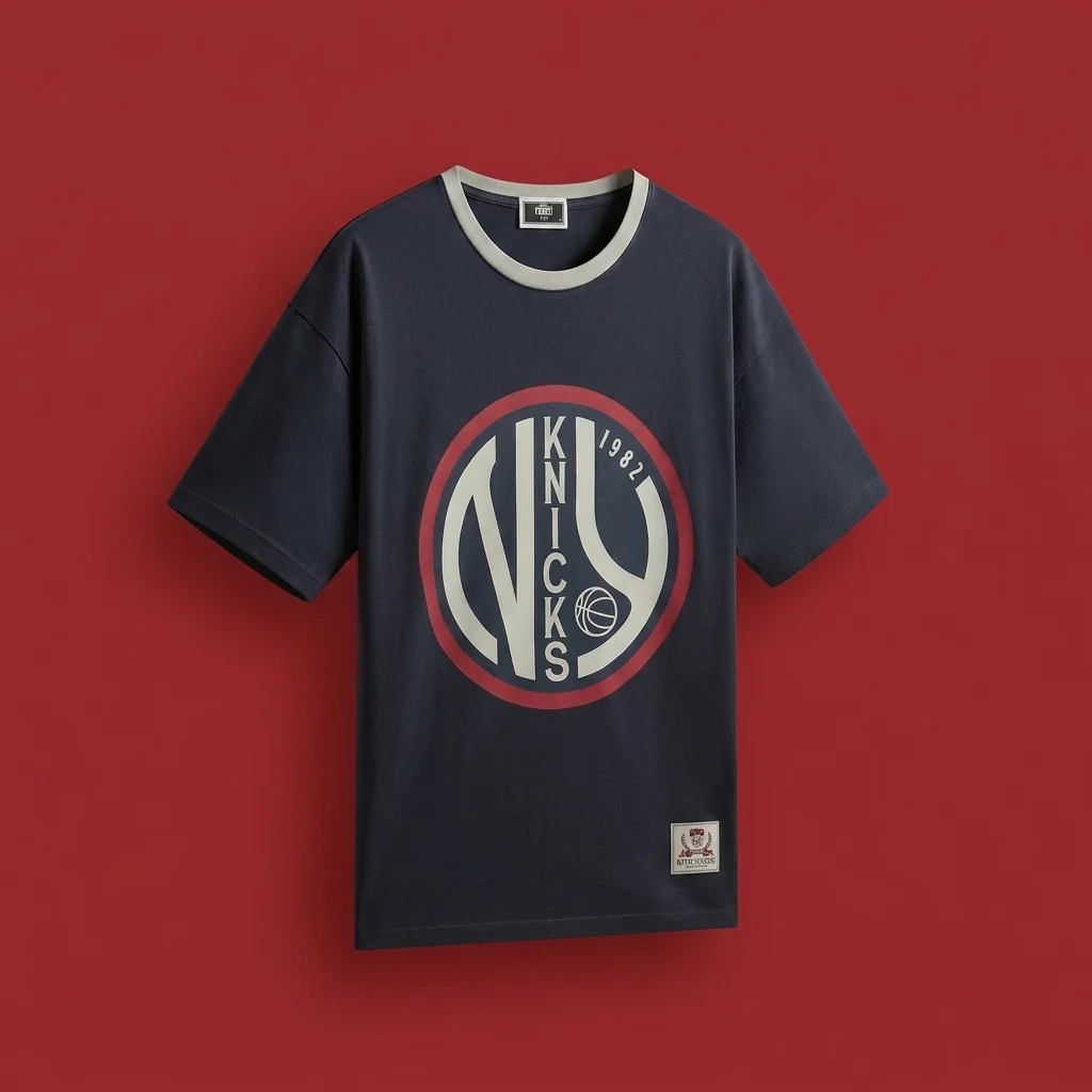 Kith for the New York Knicks NY Vintage Jones Tee - Nocturnal