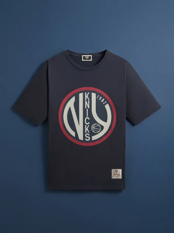 Kith for the New York Knicks NY Vintage Jones Tee - Nocturnal