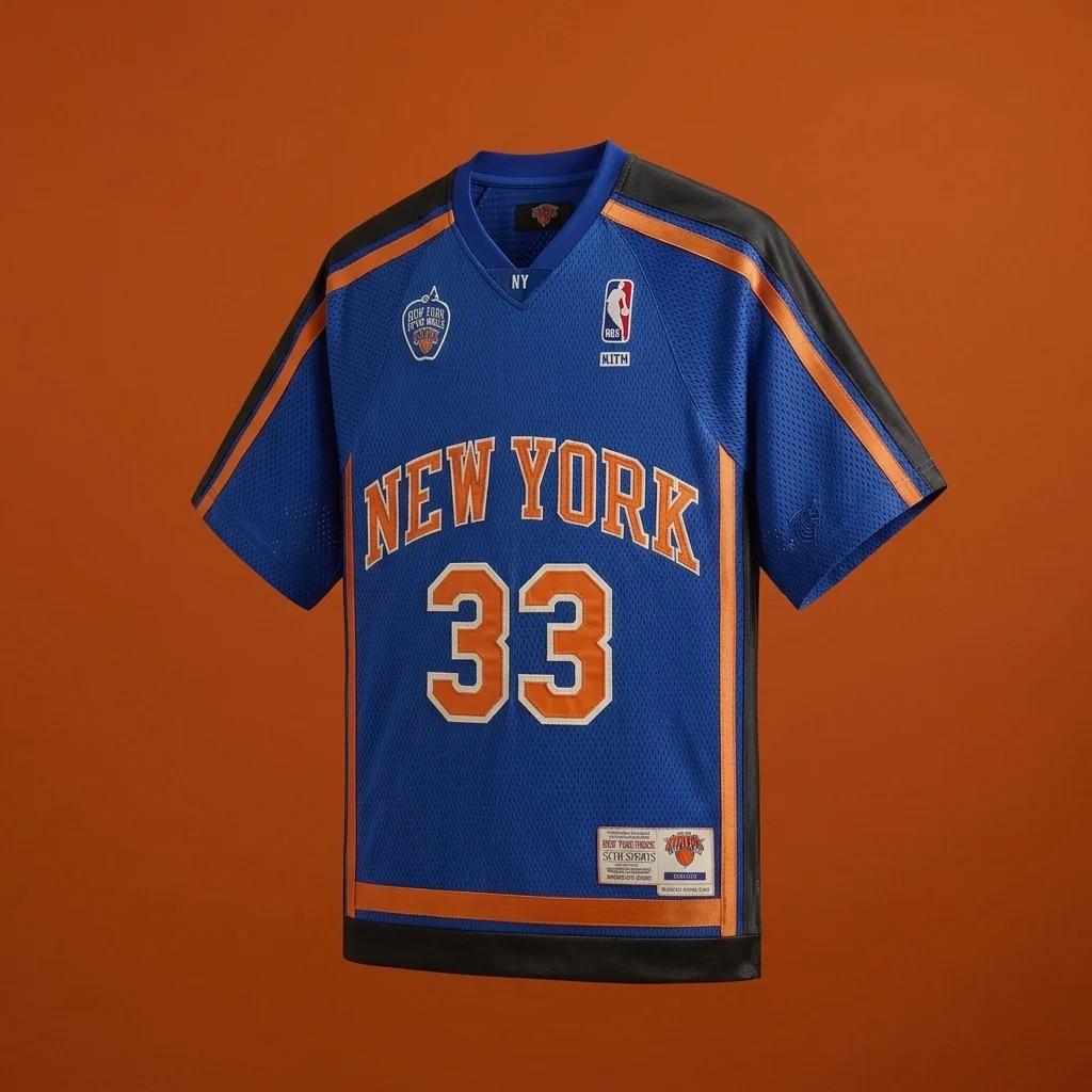 Kith for the New York Knicks Patrick Ewing Mesh Shirt - Current
