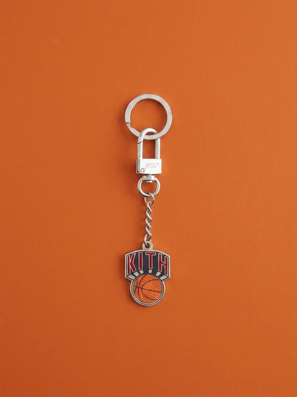Kith for the New York Knicks Retro Basketball Keychain - Multi