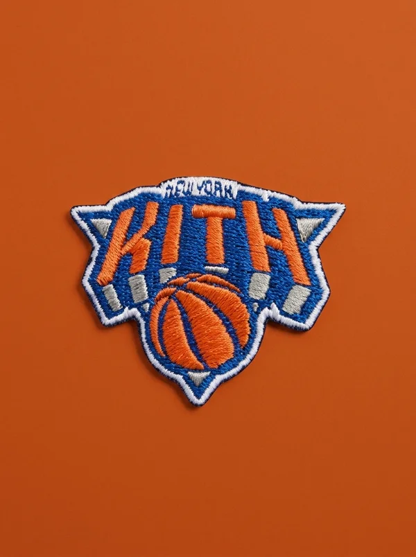 Kith for the New York Knicks Superman Logo Beanie - Nocturnal