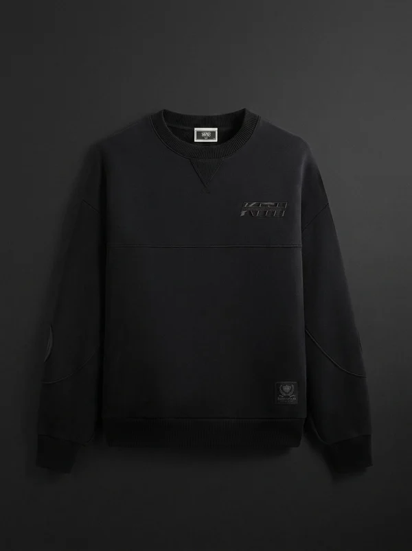 Kith for the New York Knicks Tonal Vintage Crewneck - Black