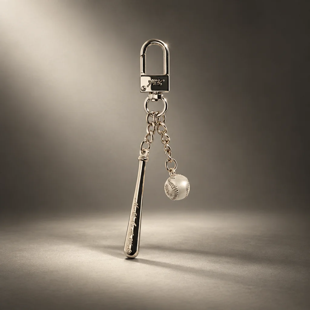 Kith for the New York Yankees Baseball & Bat Keychain - Multi