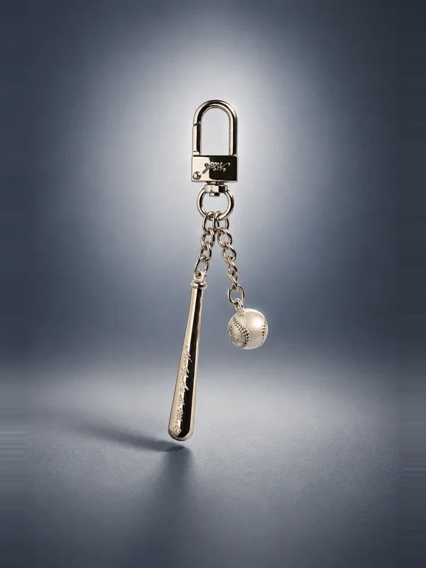 Kith for the New York Yankees Baseball & Bat Keychain - Multi