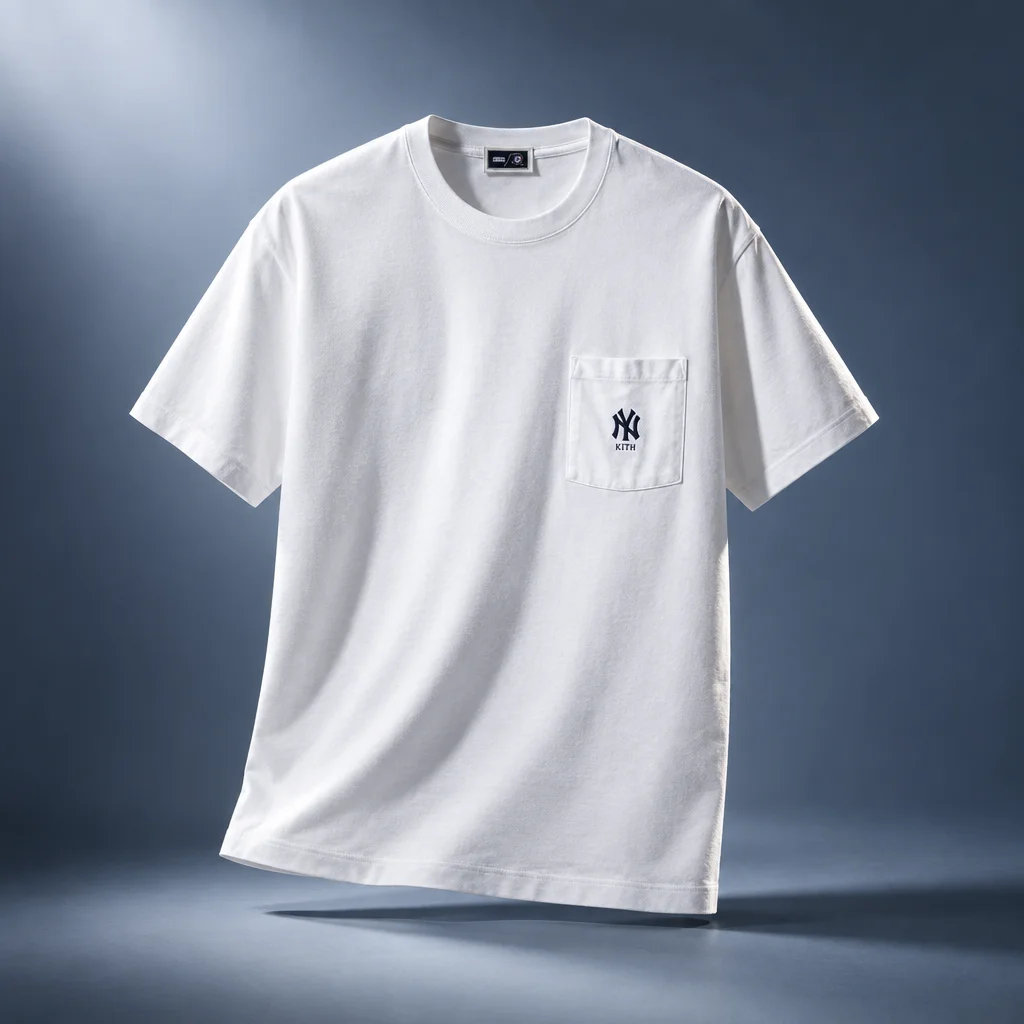 Kith for the New York Yankees Crest Pocket Tee - White