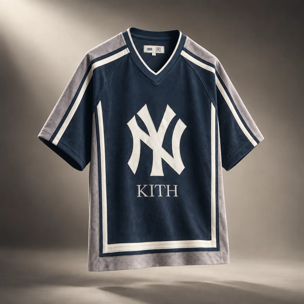 Kith for the New York Yankees Derek Jeter Leon Shirt - Nocturnal