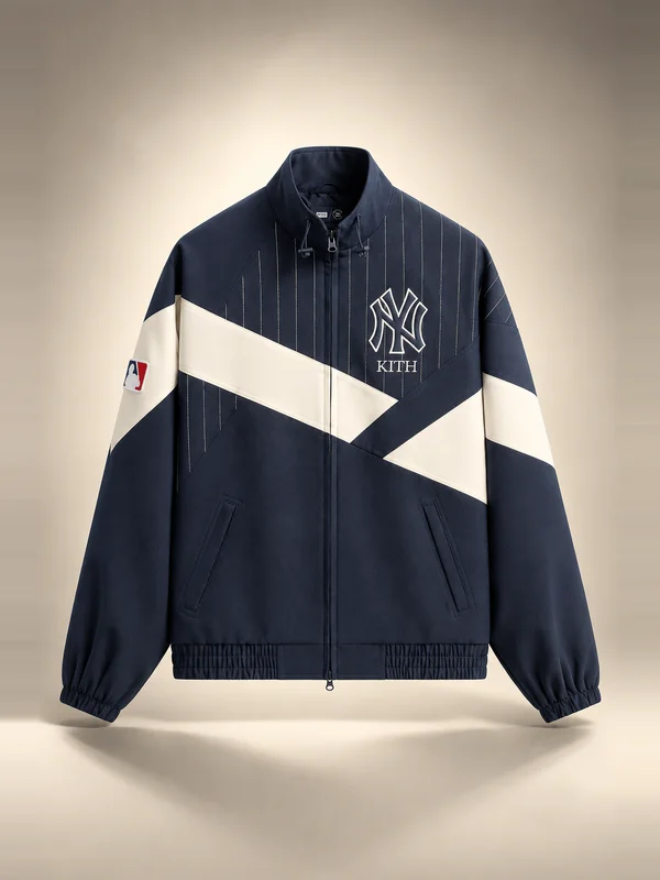 Kith for the New York Yankees Double Weave Shiloh Jacket - Nocturnal