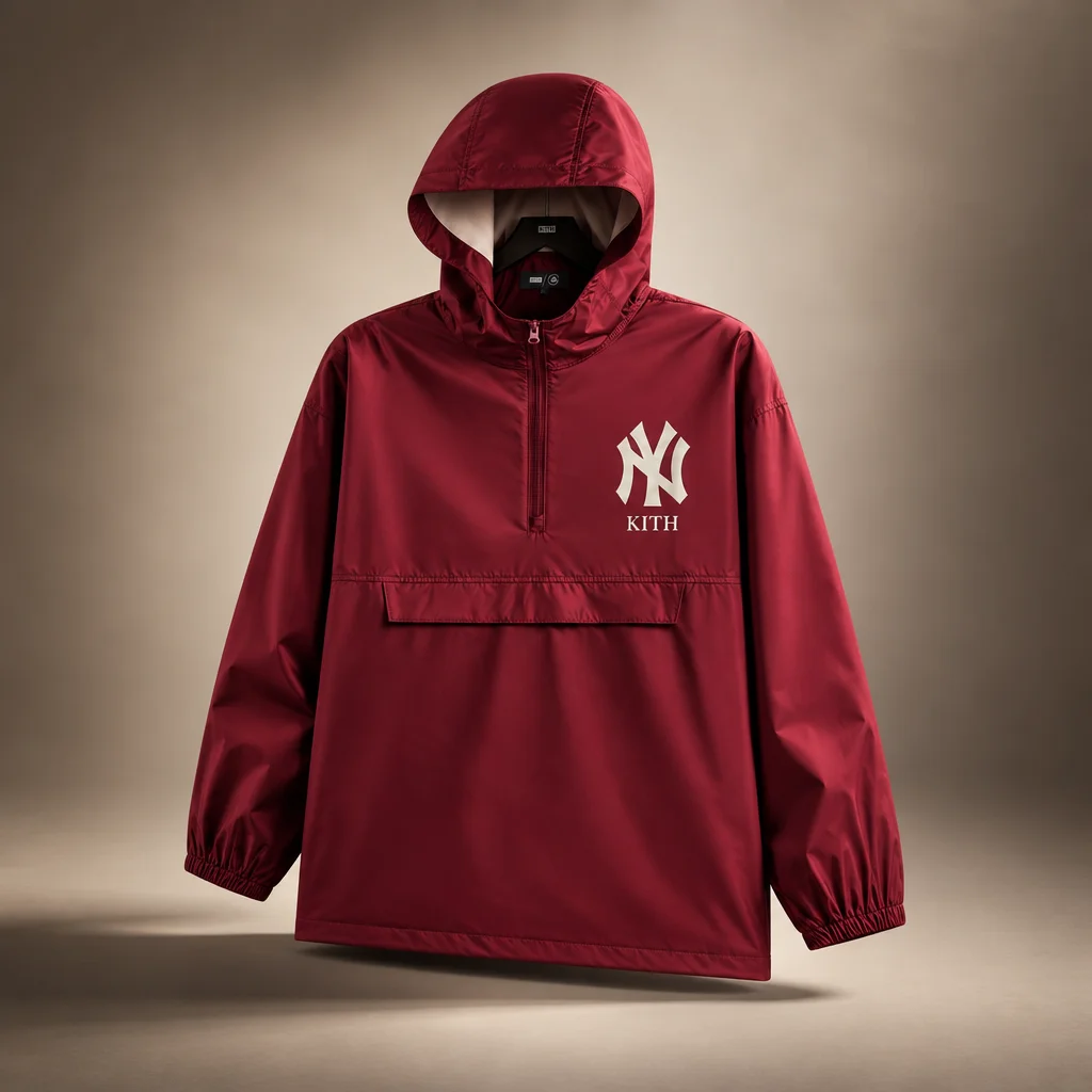 Kith for the New York Yankees Oliver Parka - Garnet