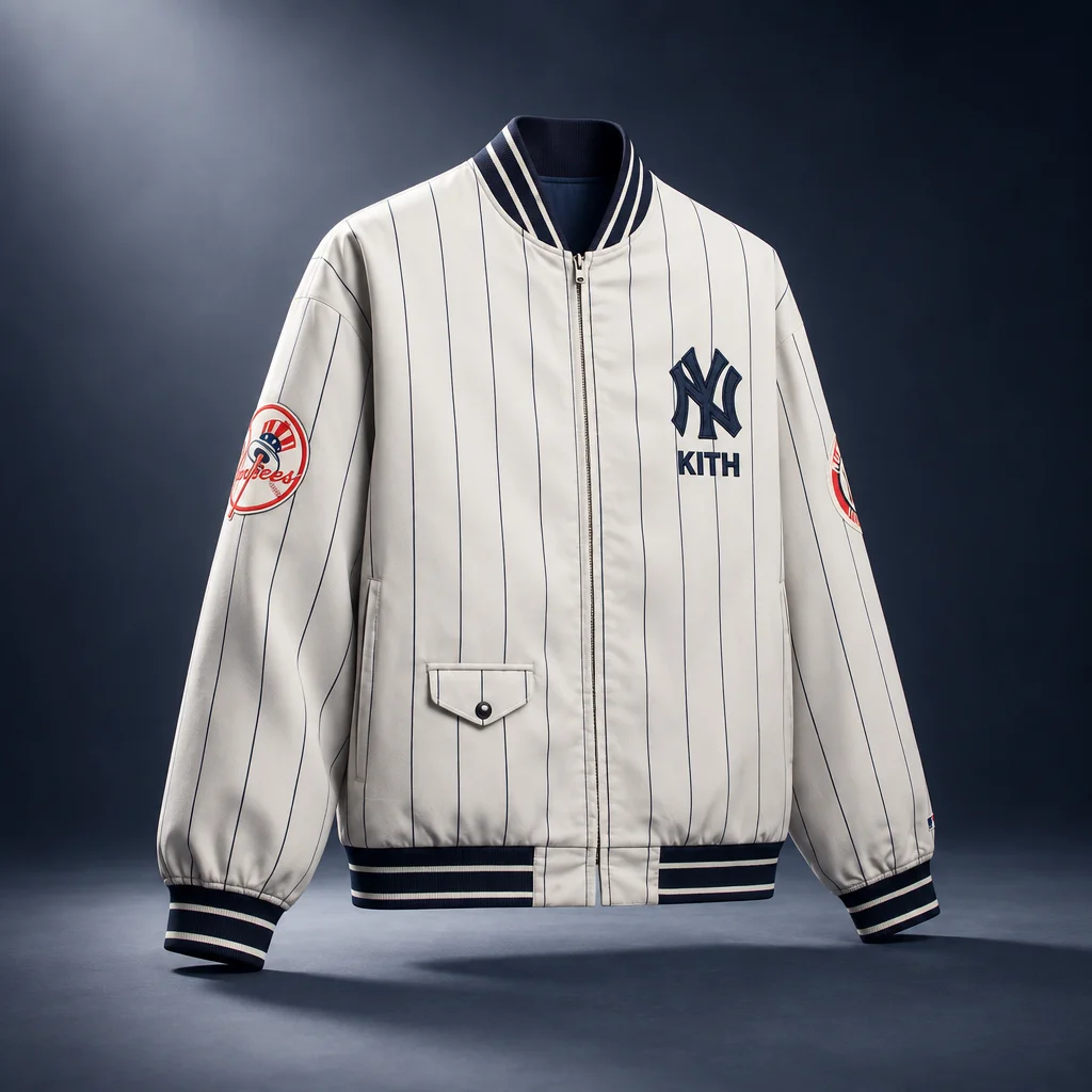 Kith for the New York Yankees Reversible Perry Jacket - Wake