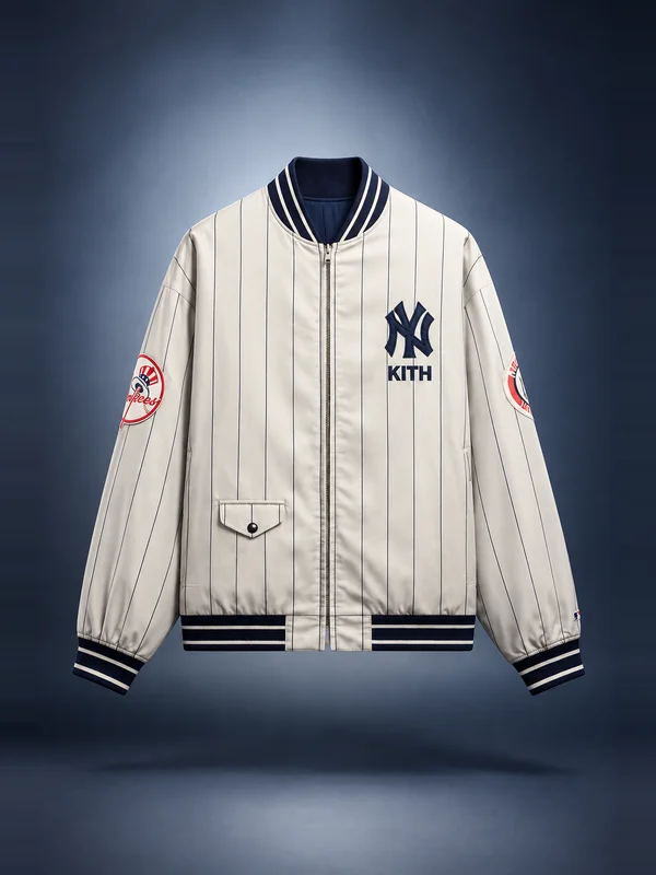 Kith for the New York Yankees Reversible Perry Jacket - Wake