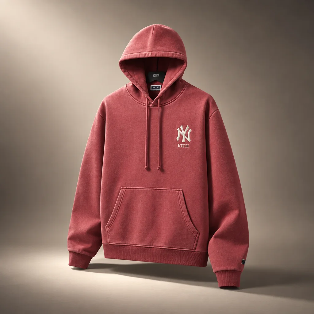 Kith for the New York Yankees Vintage Nelson Hoodie - Marquee