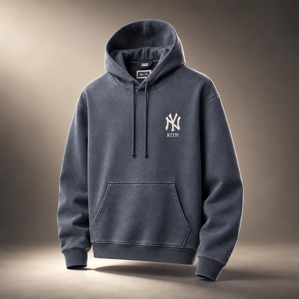 Kith for the New York Yankees Vintage Nelson Hoodie - Nocturnal
