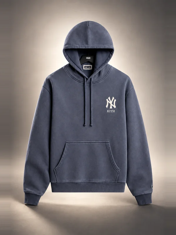 Kith for the New York Yankees Vintage Nelson Hoodie - Nocturnal