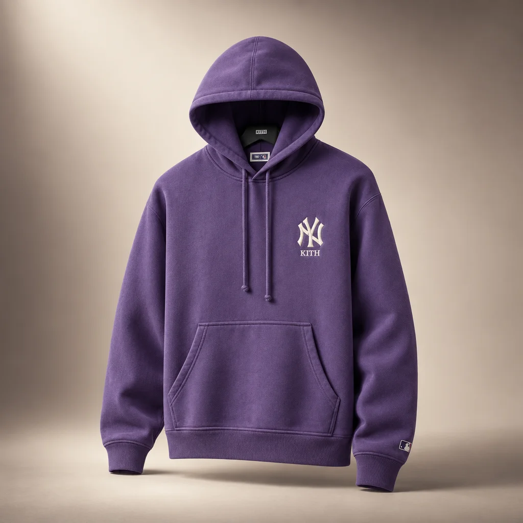 Kith for the New York Yankees Vintage Nelson Hoodie - Solitaire