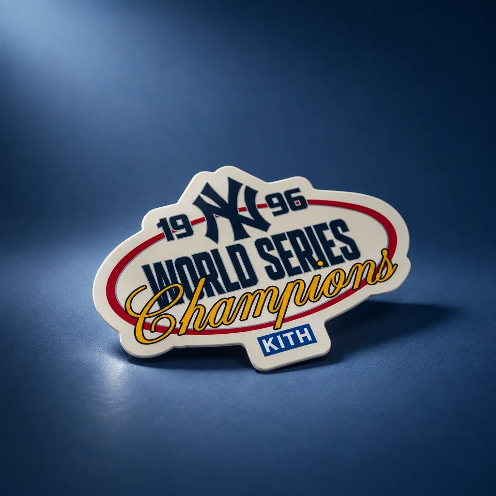Kith for the New York Yankees Vinyl Sticker - Multi