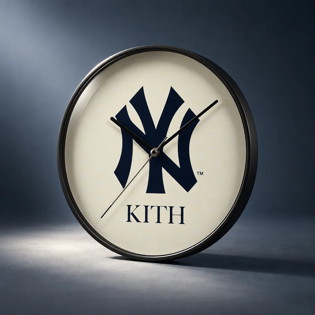 Kith for the New York Yankees Wall Clock - Sandrift